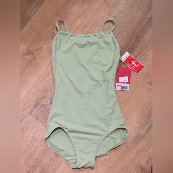 Capezio Tops - Capezio Mint Green Leotard With Back Detail - XS (011)